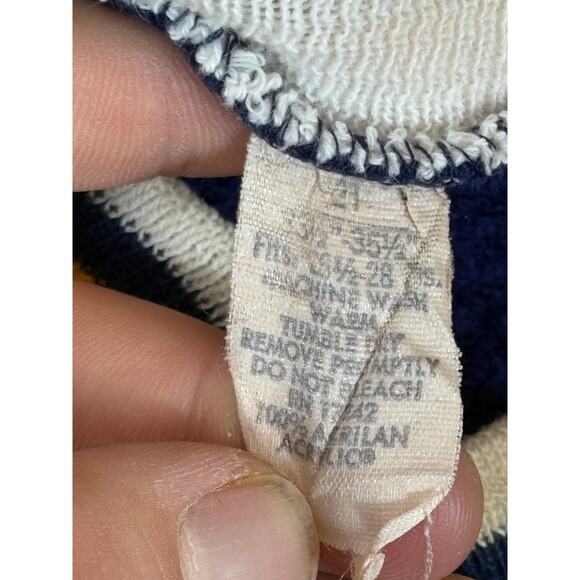 VTG Milwaukee Brewers MLB Baseball Jacket Boys Toddler 4T Blue Yellow Sportswear - Picture 4 of 7